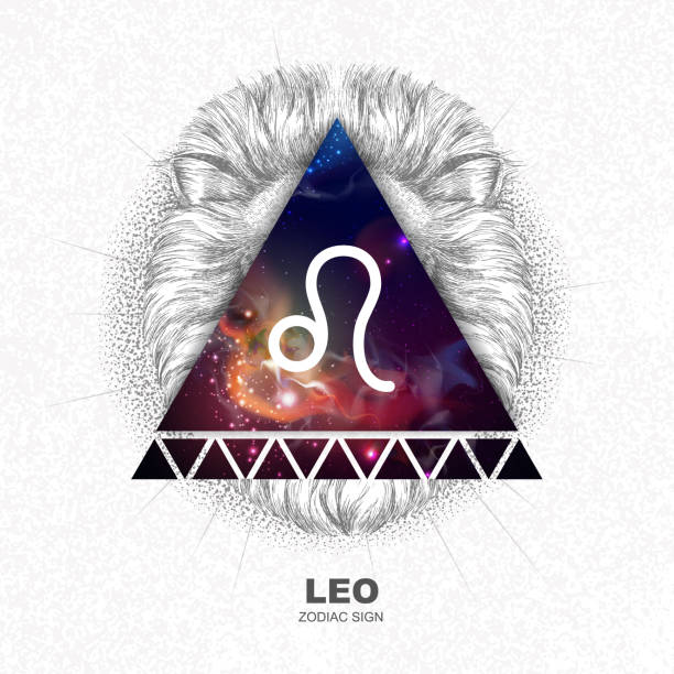 Detail Leo Zodiac Sign Logo Nomer 18