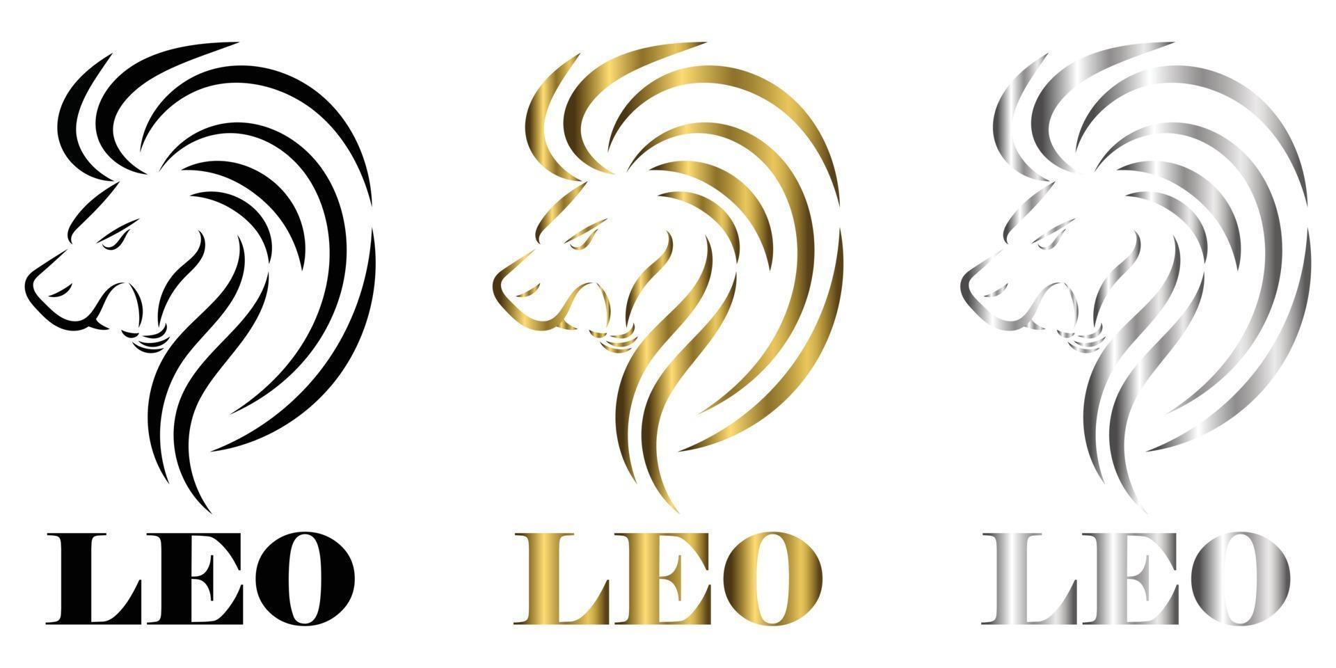 Detail Leo Zodiac Sign Logo Nomer 26