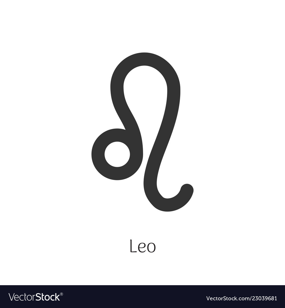 Detail Leo Zodiac Sign Logo Nomer 8