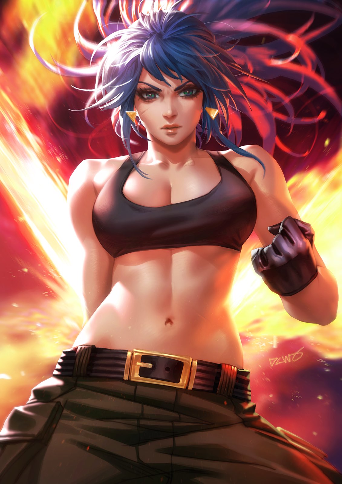 Detail Leona King Of Fighters Nomer 18