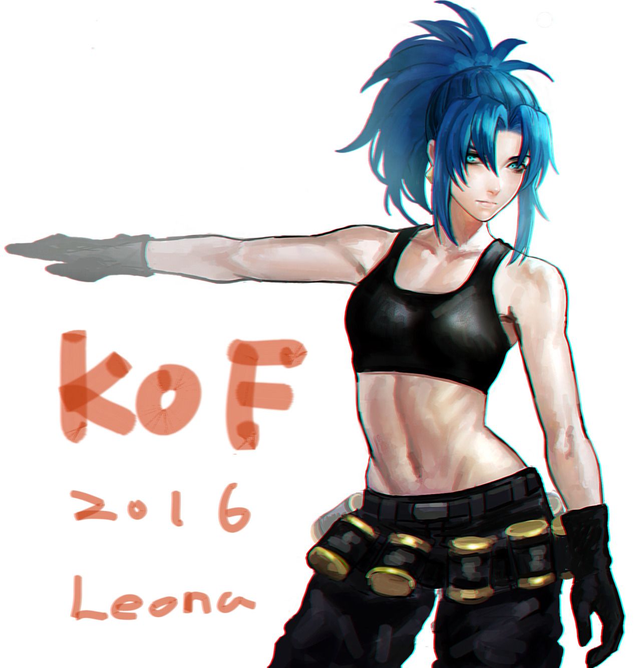 Detail Leona King Of Fighters Nomer 19