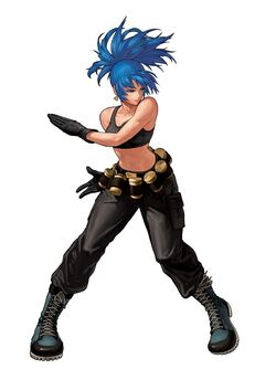 Detail Leona King Of Fighters Nomer 4