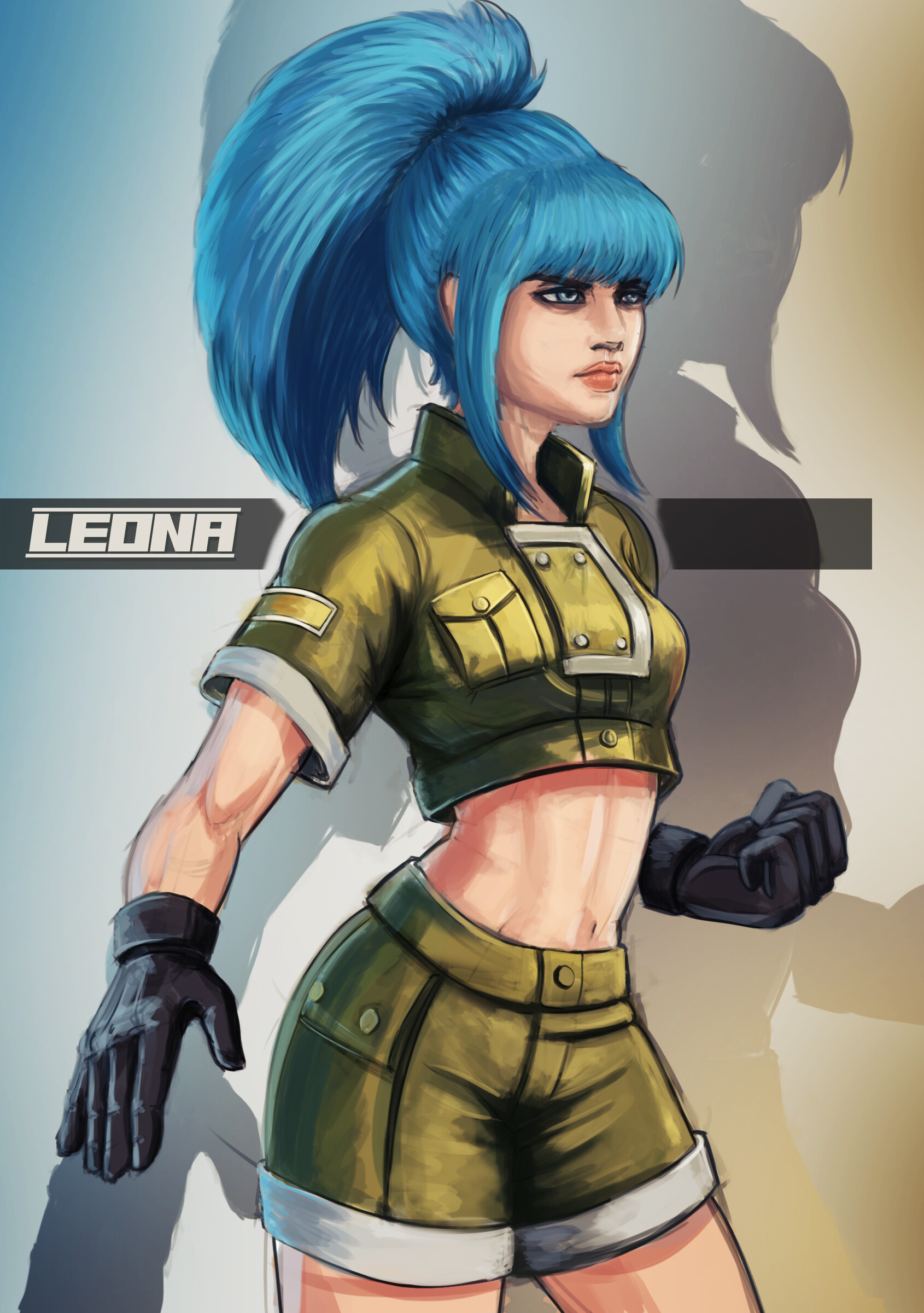 Detail Leona King Of Fighters Nomer 56