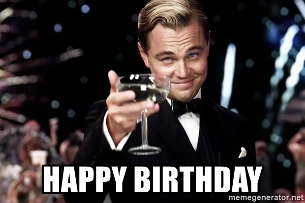 Leonardo Dicaprio Happy Birthday Meme - KibrisPDR