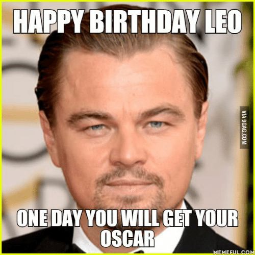 Detail Leonardo Dicaprio Happy Birthday Meme Nomer 39