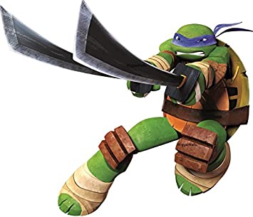 Detail Leonardo Ninja Turtle Swords Nomer 7