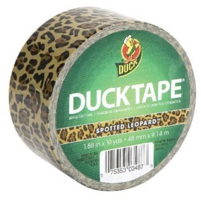 Detail Leopard Duck Tape Nomer 16