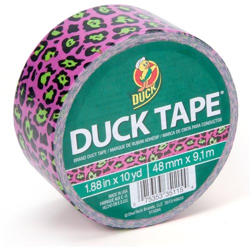 Detail Leopard Duck Tape Nomer 4