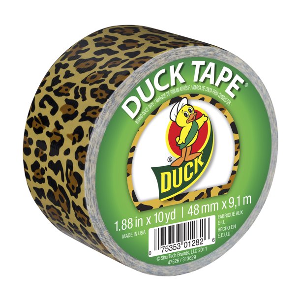 Detail Leopard Duck Tape Nomer 6