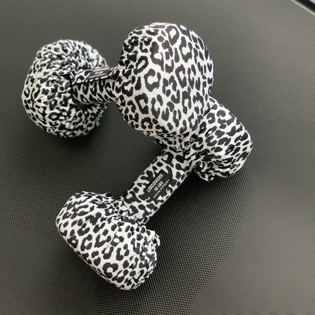 Detail Leopard Dumbbells Nomer 3