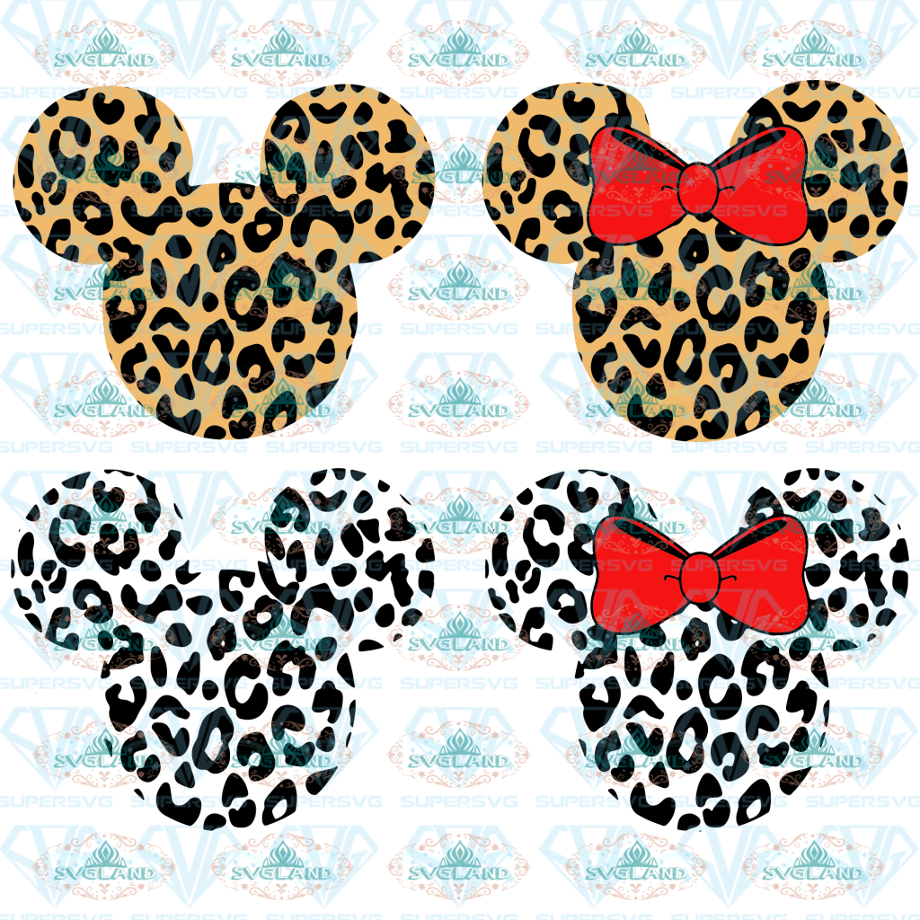 Detail Leopard Mickey Mouse Ears Nomer 14