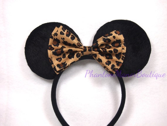 Detail Leopard Mickey Mouse Ears Nomer 15