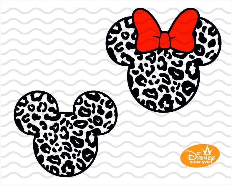 Detail Leopard Mickey Mouse Ears Nomer 26