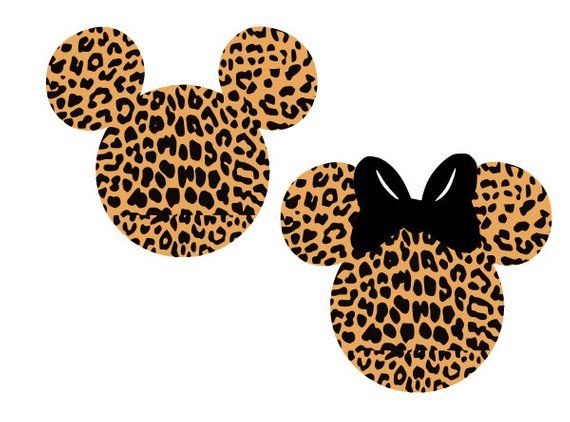 Detail Leopard Mickey Mouse Ears Nomer 28