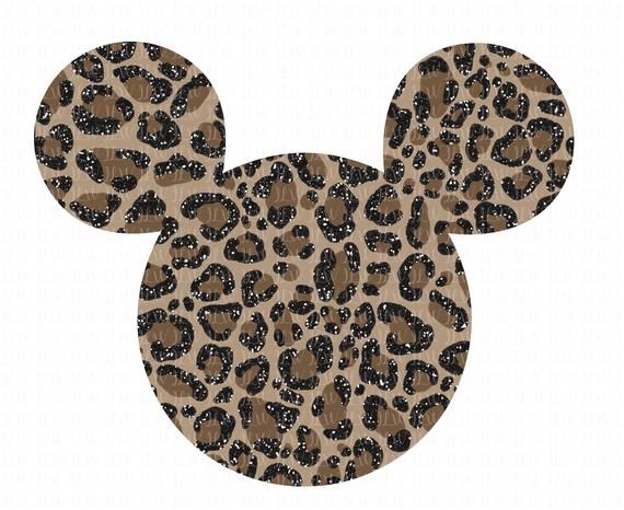 Detail Leopard Mickey Mouse Ears Nomer 29