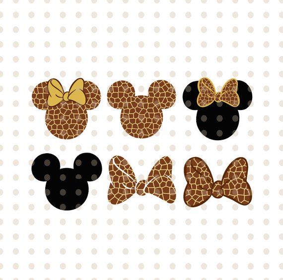 Detail Leopard Mickey Mouse Ears Nomer 56