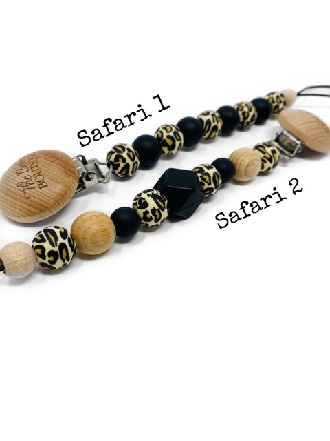 Detail Leopard Pacifier Clip Nomer 11