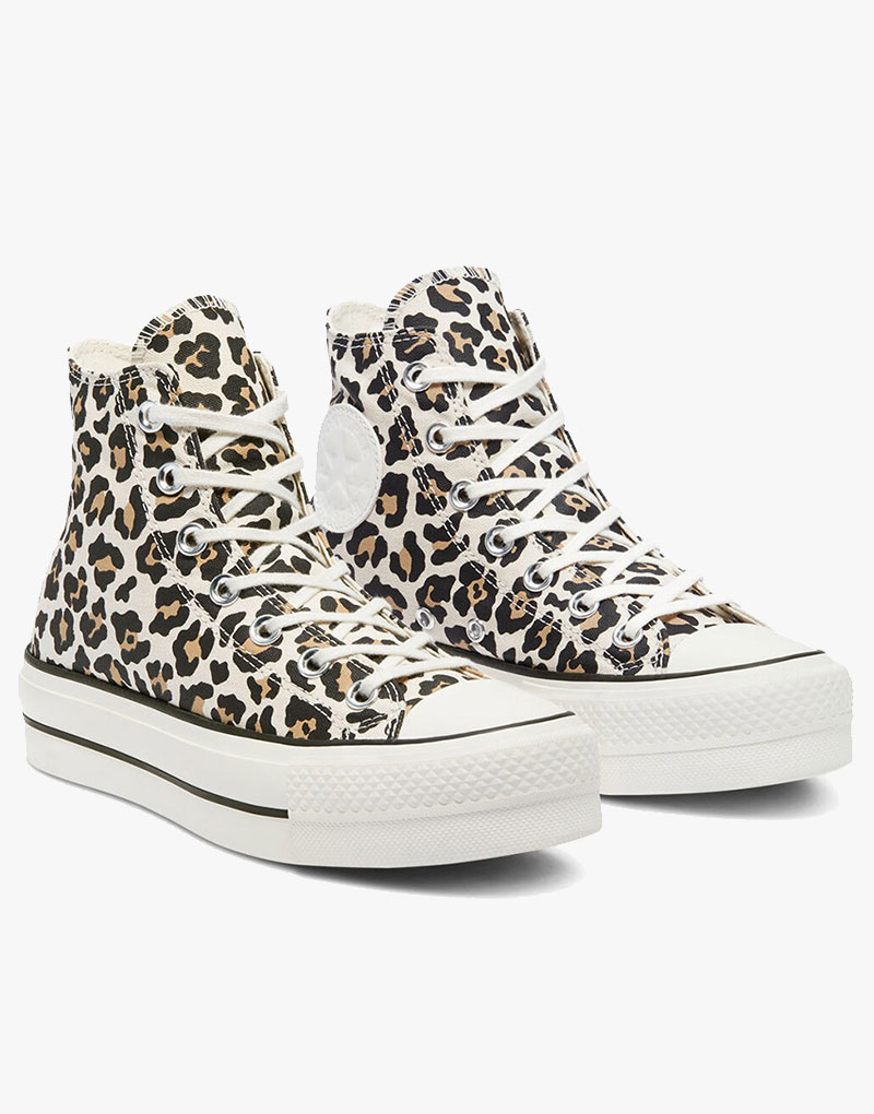 Detail Leopard Print Chucks Nomer 39