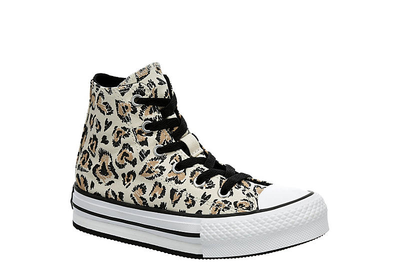 Detail Leopard Print Chucks Nomer 41