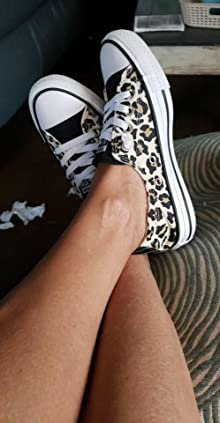 Detail Leopard Print Chucks Nomer 43