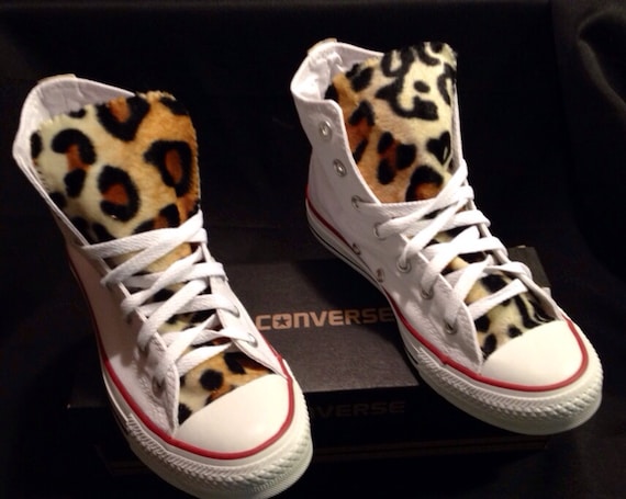 Detail Leopard Print Chucks Nomer 44