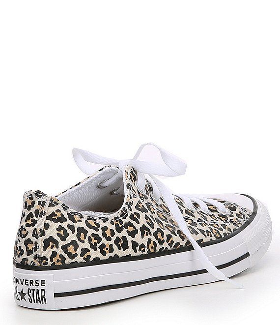 Detail Leopard Print Chucks Nomer 47