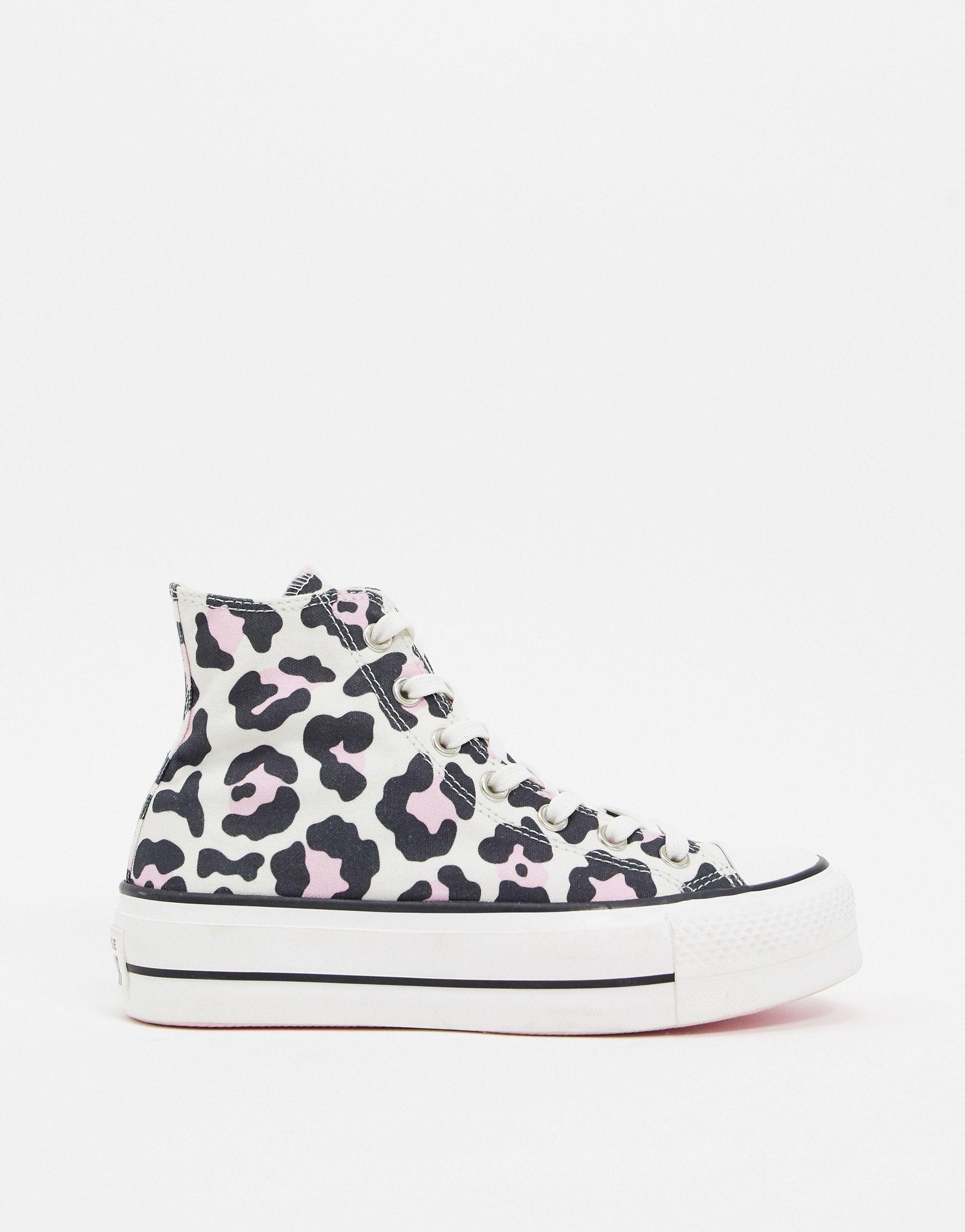 Detail Leopard Print Chucks Nomer 53