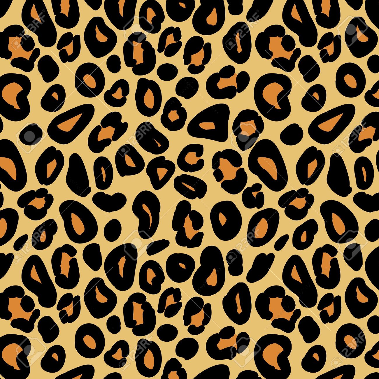 Detail Leopard Print Images Clipart Nomer 22