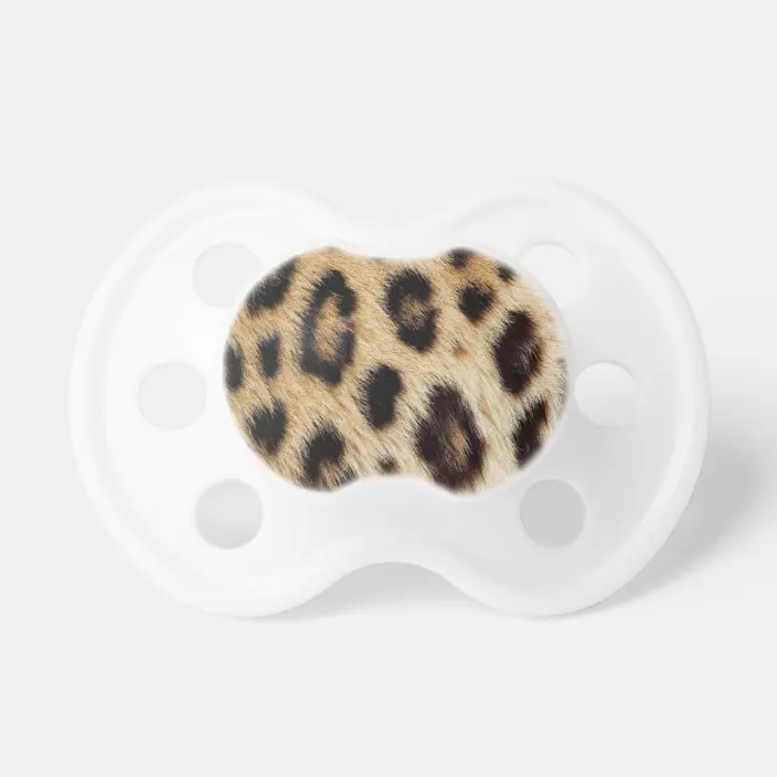 Detail Leopard Print Pacifier Nomer 6