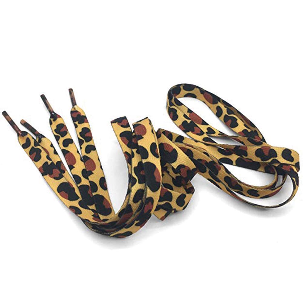 Detail Leopard Print Shoelaces Nomer 5