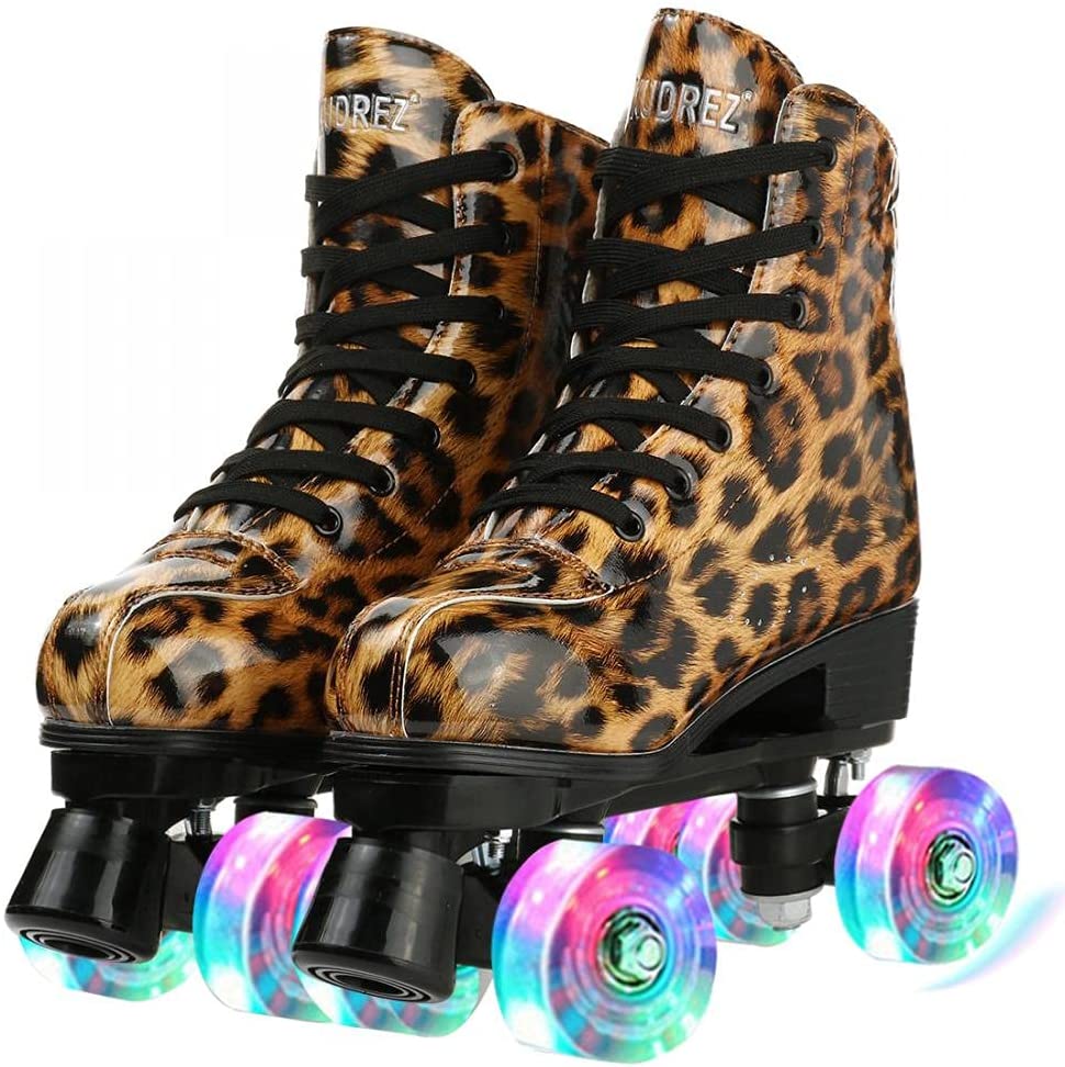 Detail Leopard Roller Skates Nomer 3