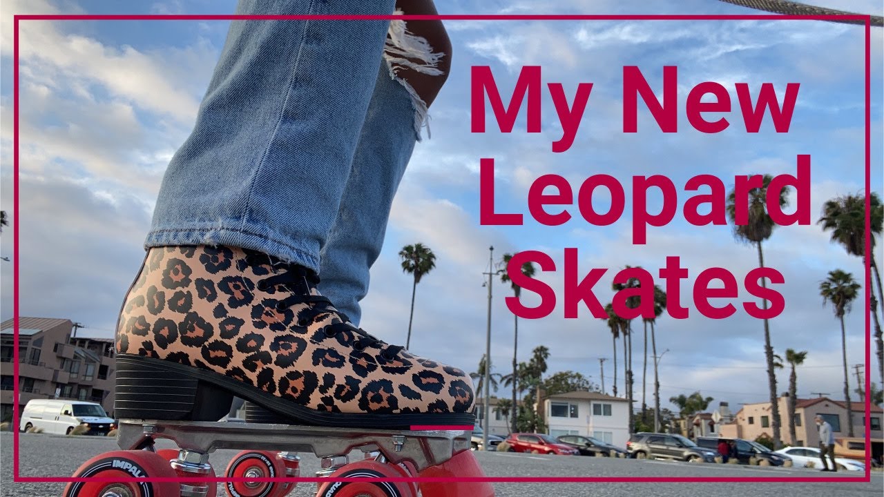 Detail Leopard Roller Skates Nomer 49