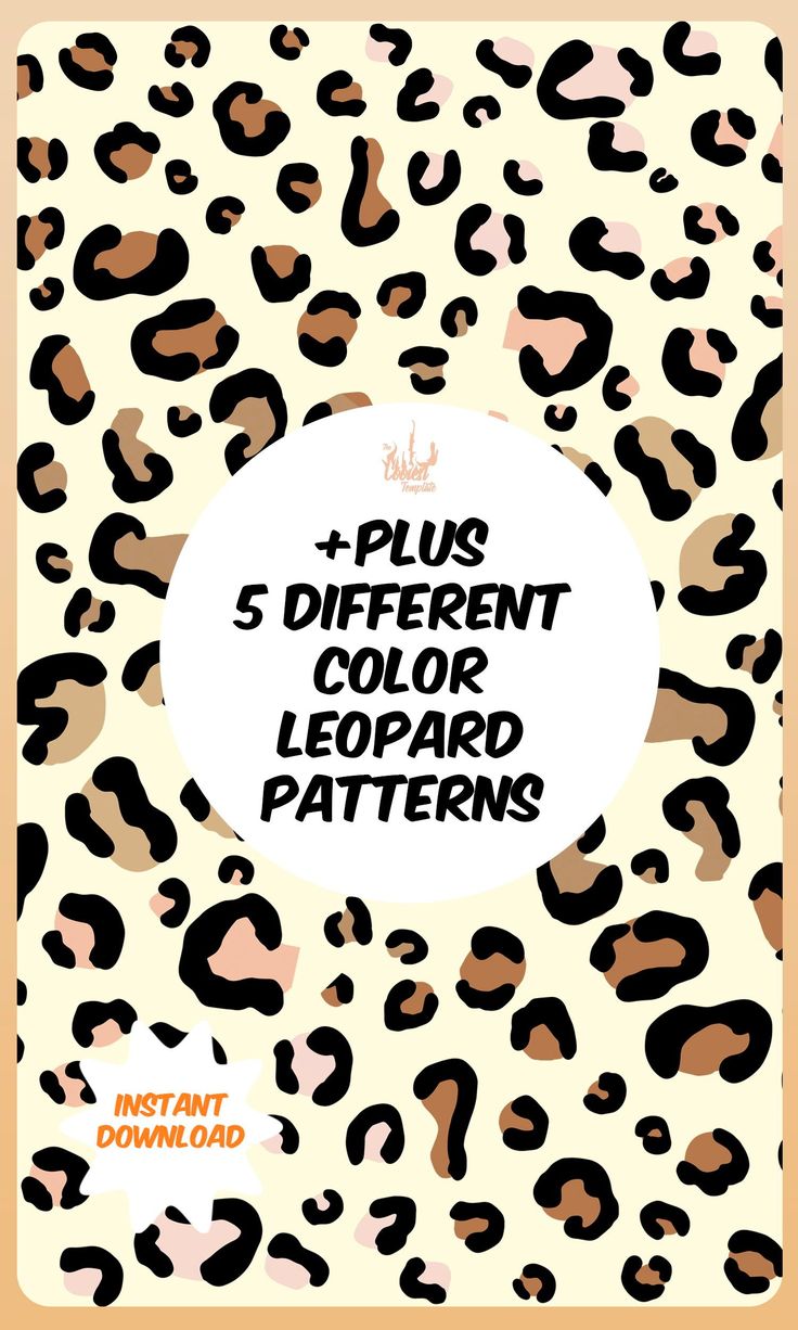 Detail Leopard Spots Png Nomer 27