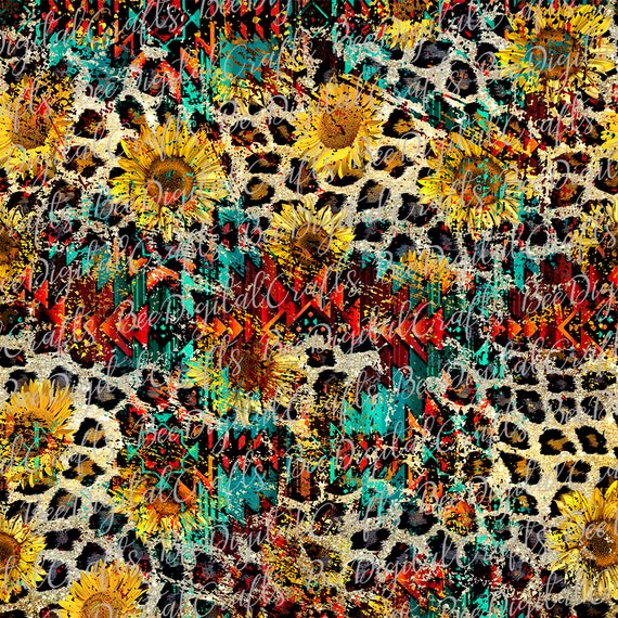 Detail Leopard Sunflower Wallpaper Nomer 28