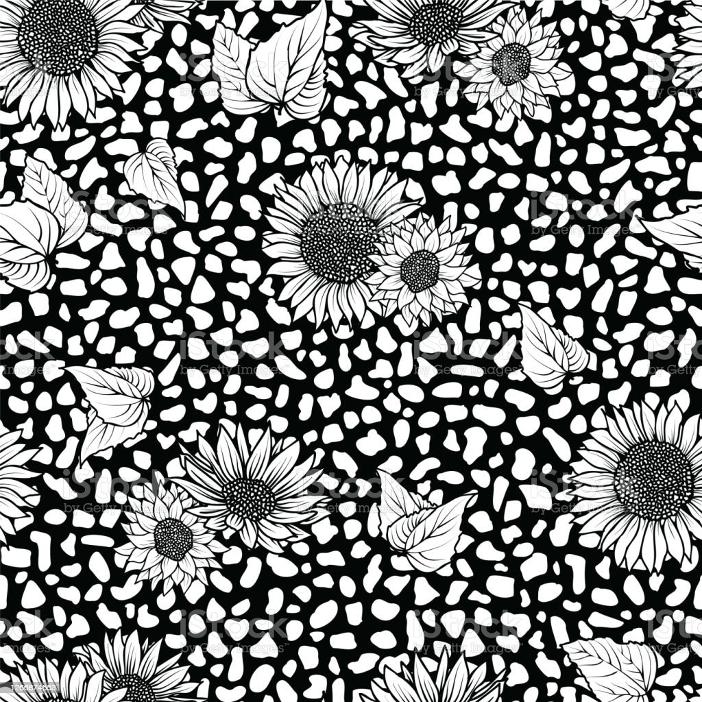 Detail Leopard Sunflower Wallpaper Nomer 56