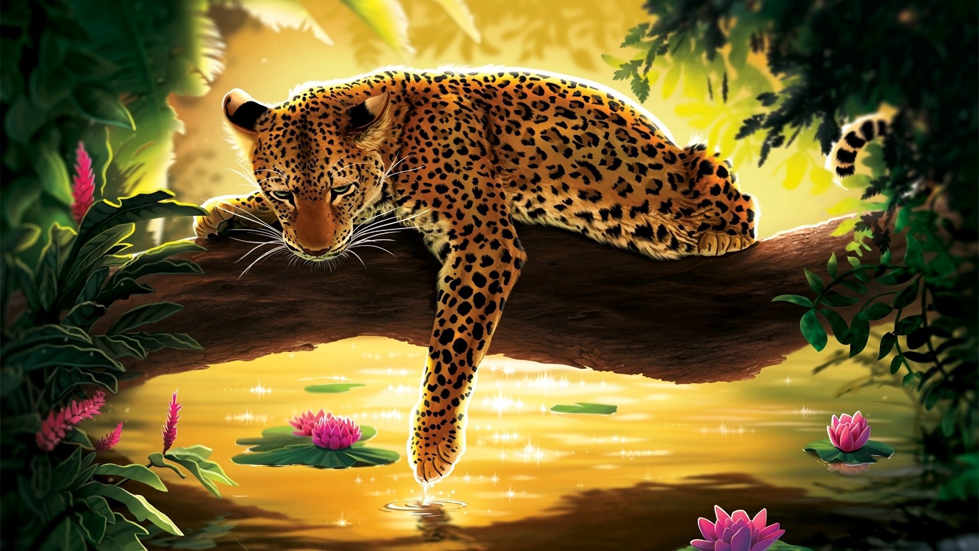 Detail Leopard Wallpaper Hd Nomer 26