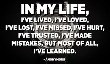 Detail Lesson Learned Quotes Nomer 41