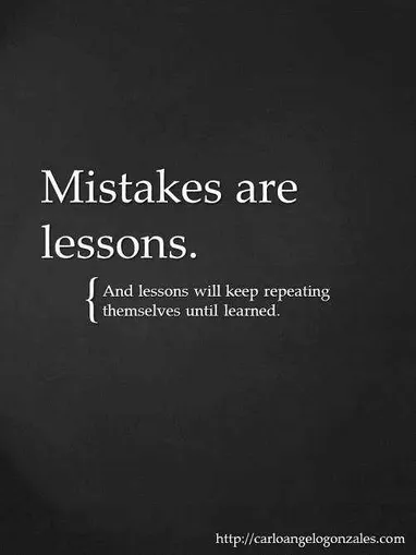 Detail Lesson Learned Quotes And Sayings Nomer 30