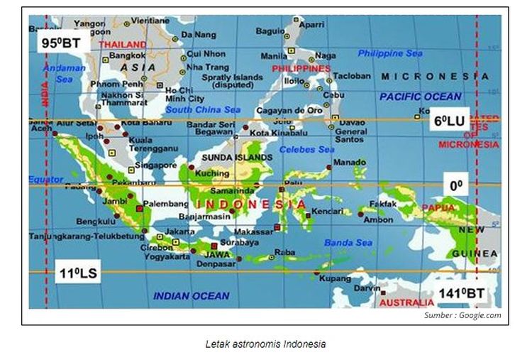 Detail Letak Strategis Wilayah Indonesia Gambar Dan Keterangannya Nomer 7