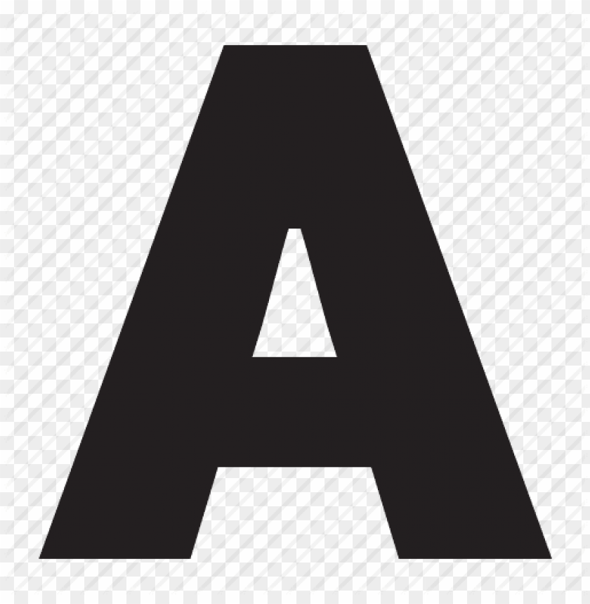 Letter A Transparent Background - KibrisPDR