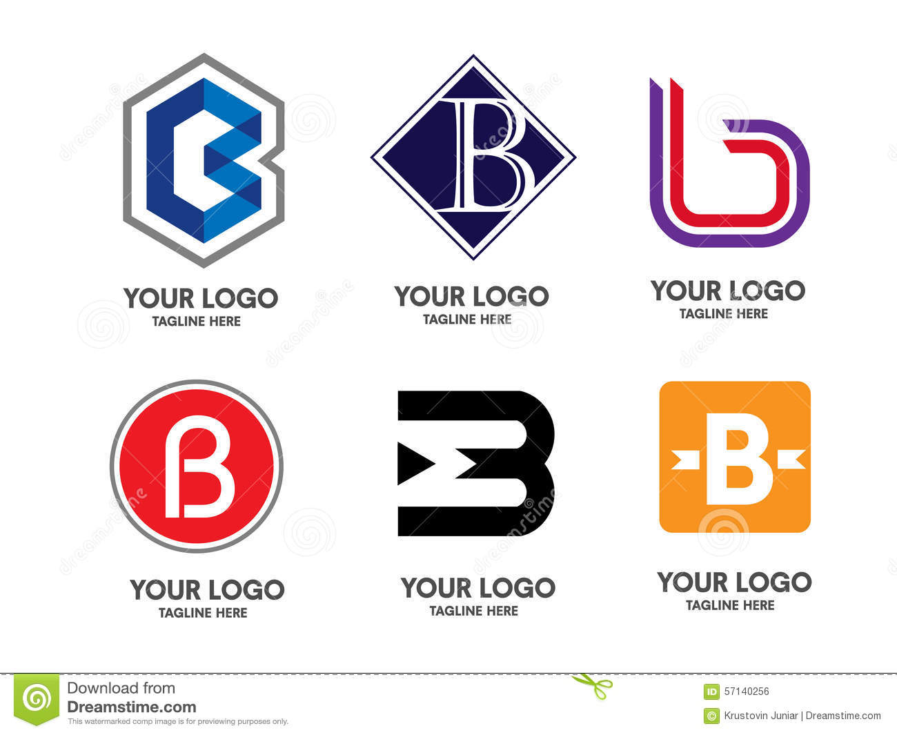 Detail Letter B Logo Nomer 57