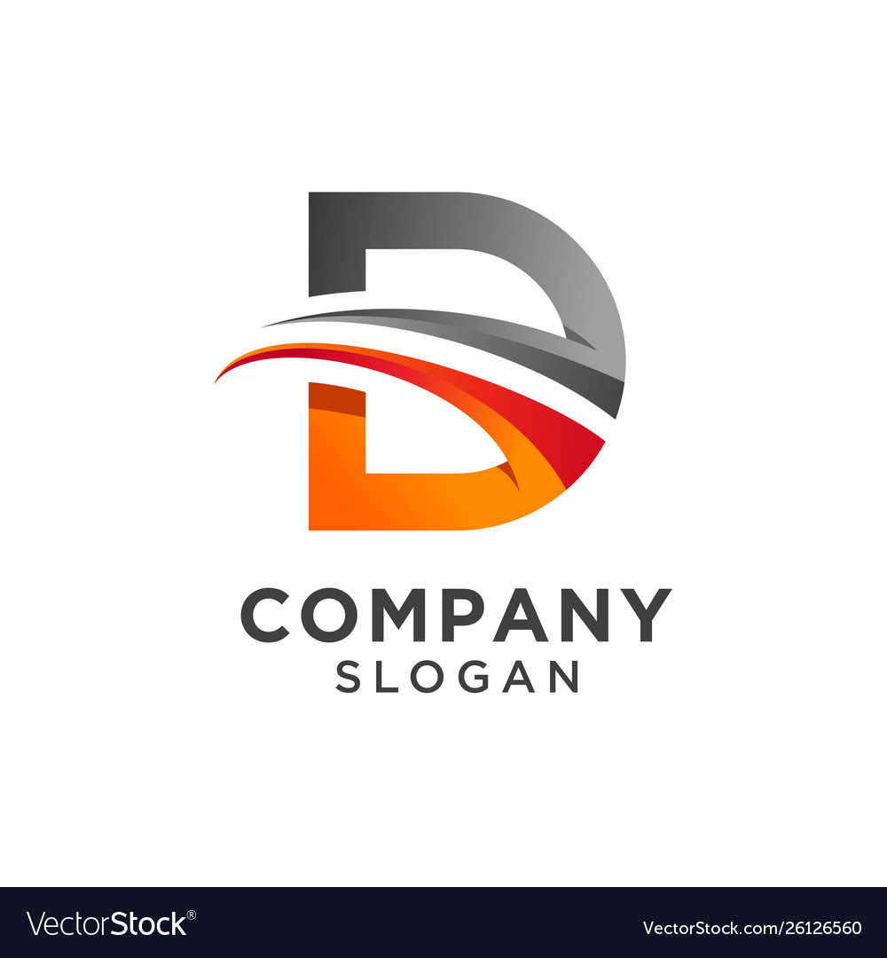 Letter D Logo Design - KibrisPDR