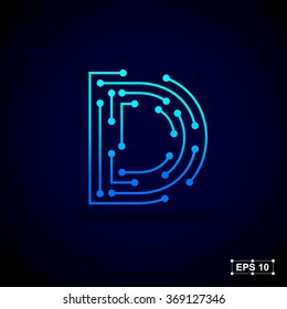 Detail Letter D Logo Design Nomer 40