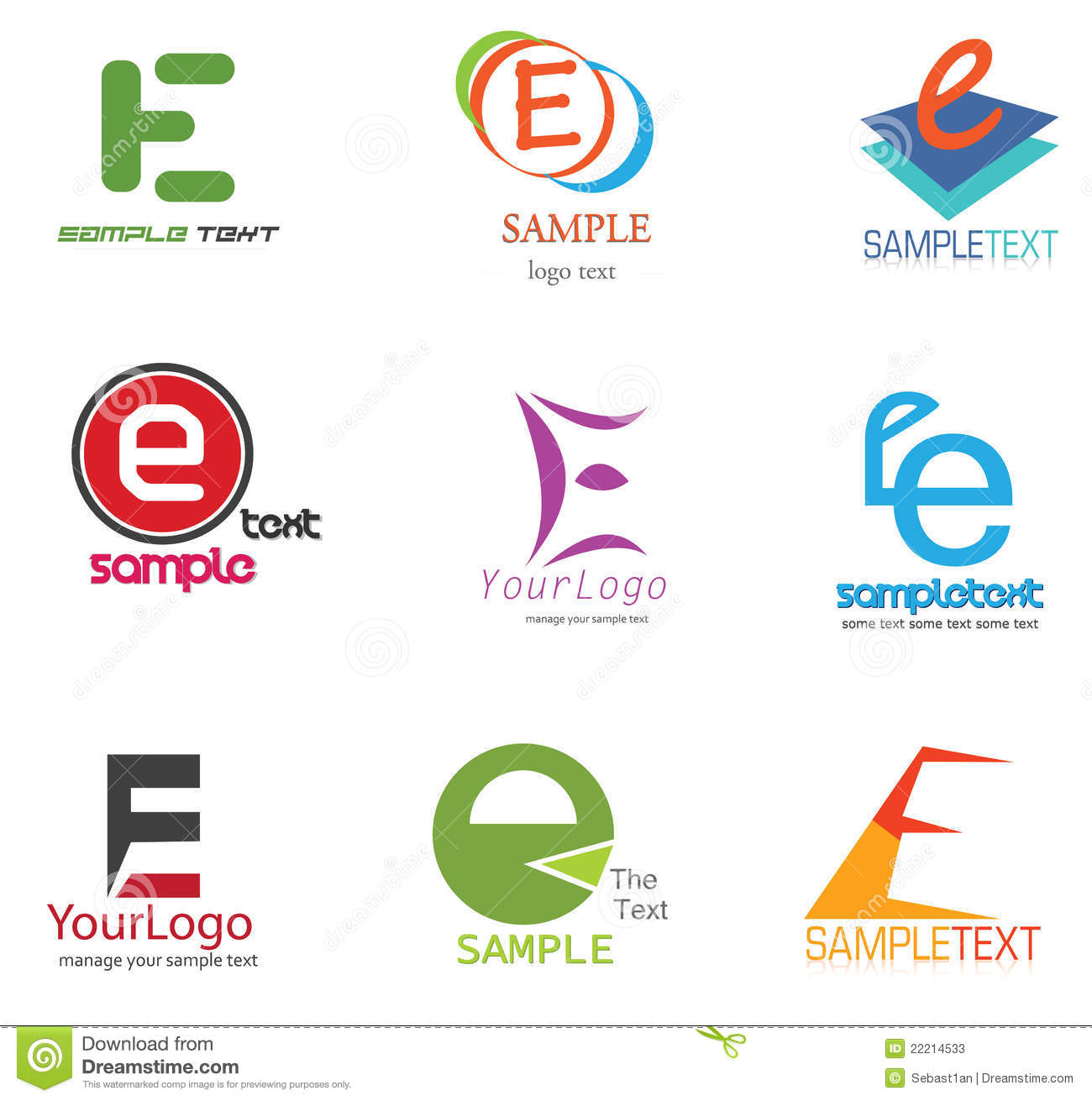 Detail Letter E Logo Nomer 40