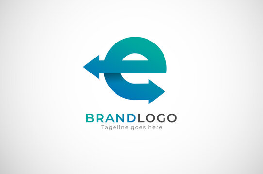 Detail Letter E Logo Nomer 6