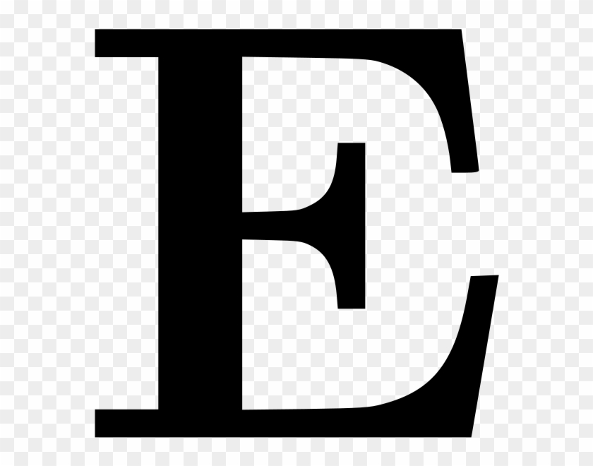 Detail Letter E Transparent Nomer 15