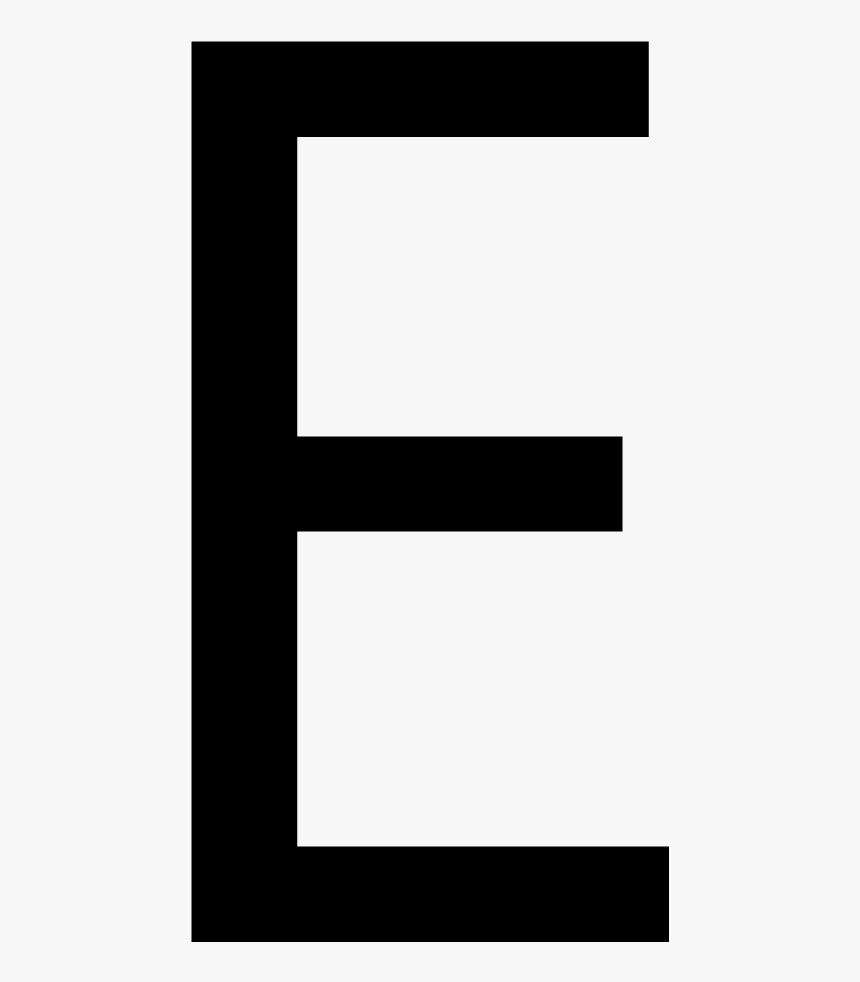 Detail Letter E Transparent Nomer 2
