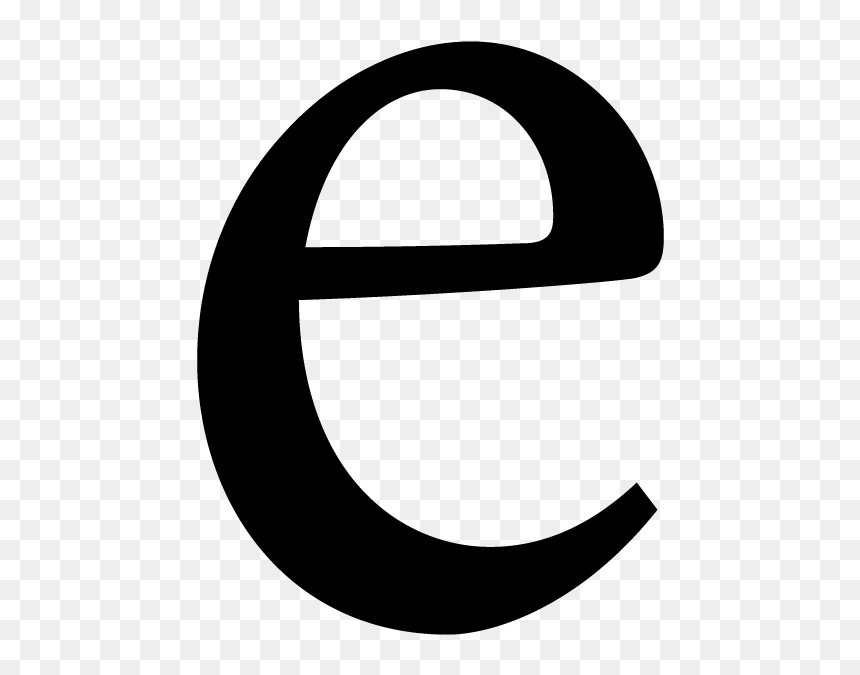 Detail Letter E Transparent Nomer 33