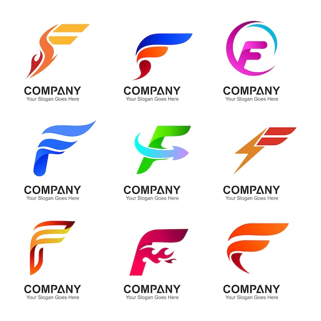 Detail Letter F Logo Design Nomer 11