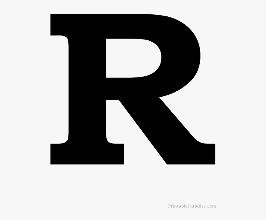 Detail Letter R Png Nomer 12